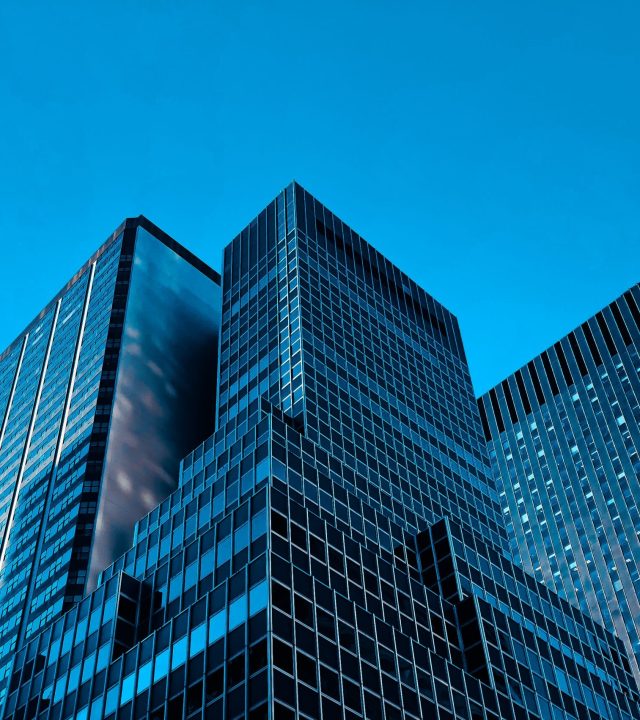 Nowoczesne wieżowce firm